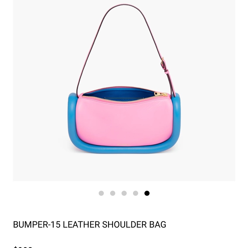 Brand new never used Jw Anderson pink blue shoulder bag